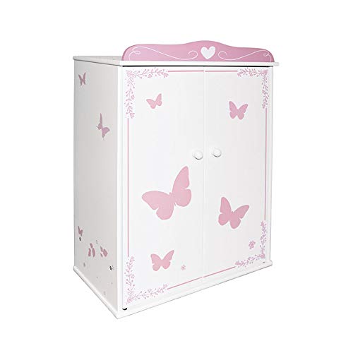 Armario Madera Rosa c/2 perchas 39.5x21x54