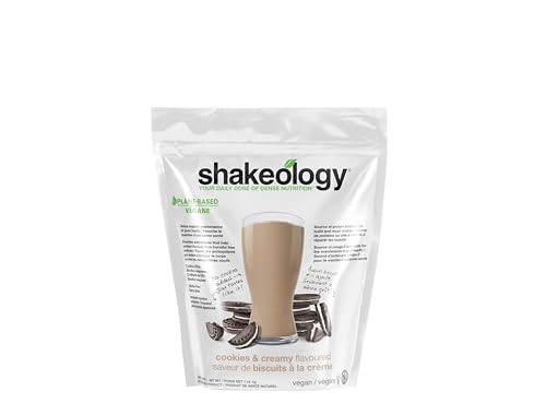 Shakeology Vegan Protein Powder - Gluten Free, Superfood Protein Shake - Lean Muscle Support, Gut Health, Healthy Immune Function, Cookies and Creamy - 30 Servings