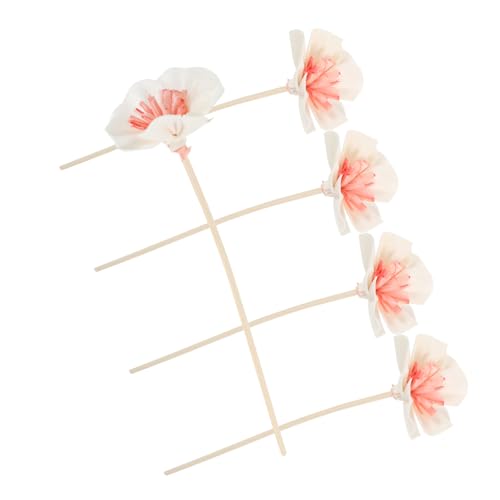 DIYEAH 5pcs Flower Diffuser Sticks for Home Natural Dried Floral Decoration Effortless Fragrance Diffusion for Offices Bedrooms Living Spaces