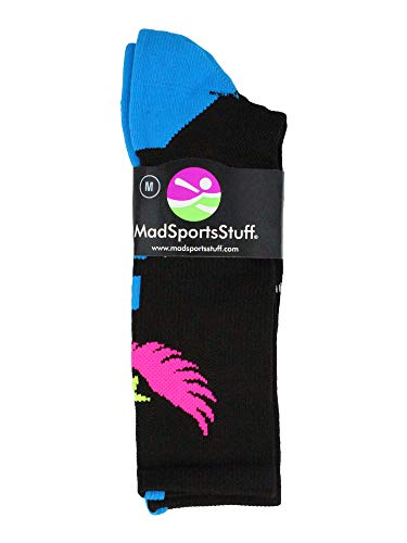 MadSportsStuff Light Speed Athletic Crew Socks (multiple colors)2