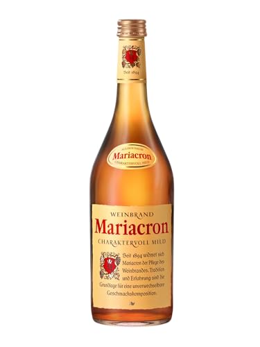 Mariacron Weinbrand - Charaktervoll und mild im Geschmack (1 x 0,7l)