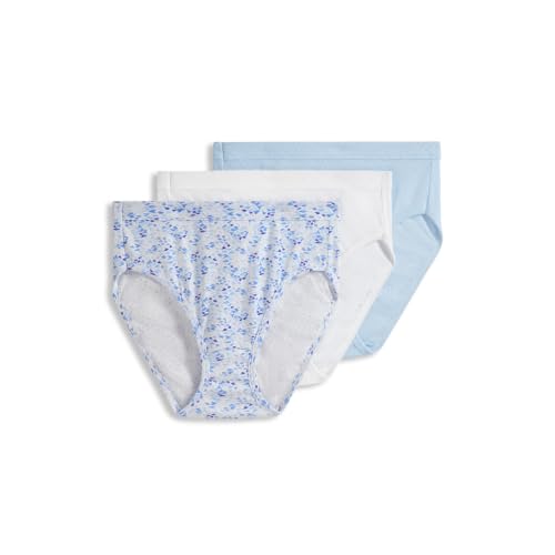 Image of Jockey Women's Underwear 100% Cotton Elance Breathe French Cut - 3 Pack