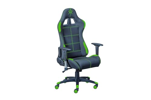 Gaming - Sedia da ufficio - Sedia ergonomica - nero e verde - Gaming Green - Sedia gaming - Immagine 4