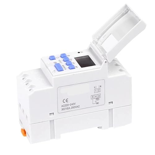 Relais temporisé programmable 30A avec écran numérique LCD - 4