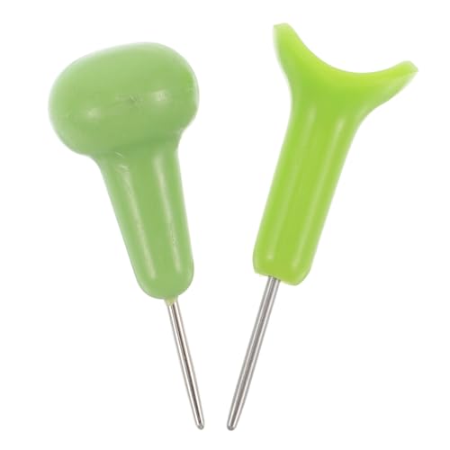 DEARMAMY 2pcs Braille Writing Plastic Braille for Beginners Braille Braille Games Green