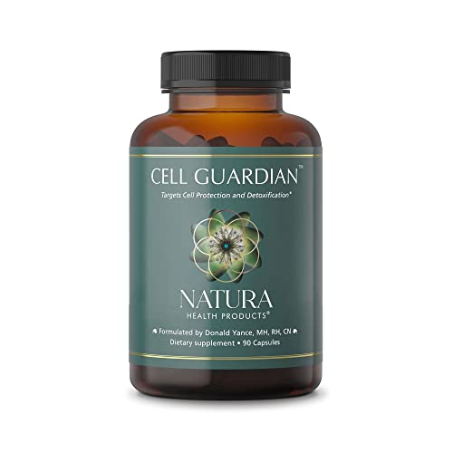 Image of Natura Health Products Cell Guardian Supplement - Targets Cell Protection & Detoxification - Featuring Broccoli Seed Extract, Cabbage Sprouts, Diindolylmethane (DIM), & Wasabi (90 Capsules)