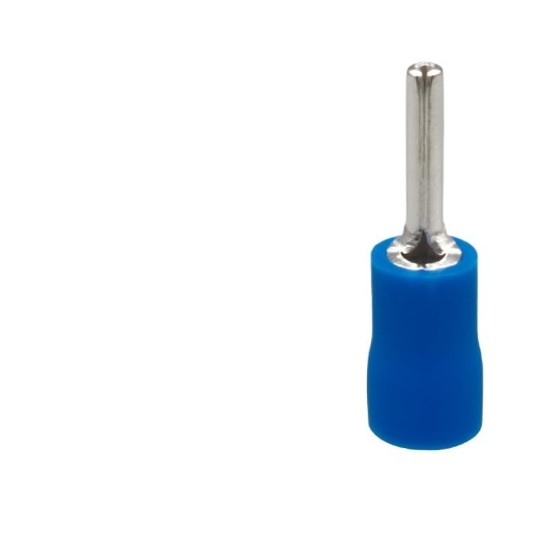 Pure Copper Pin Terminals PTN0.5/1.25/3.5/5.5-9/10/12/13 Splice Lug Electrical Wire Connectors Non Insulated Crimp(PTN2-10,100PCS)