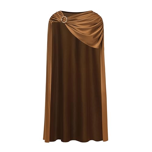LMYOVE Spartan Warrior Cape Costume for Men Women, Medieval Roman
