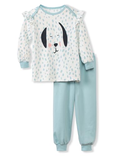 CALIDA Mädchen Toddlers Dalmatian 52273 Pyjamaset, Stratosphere Blue, 92...