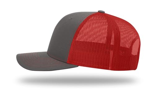 Image of Richardson 112 Trucker Hat - Premium Blank Baseball Cap, Adjustable Snapback Hat - Structured Six Panel Richardson Blank Hats