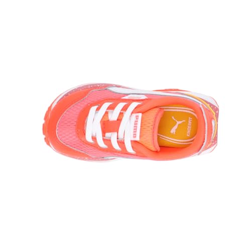 PUMA Toddler Girls Cruise Rider Brain Freeze Slip On Sneakers Shoes Casual - Orange, Pink - Size 7 M4
