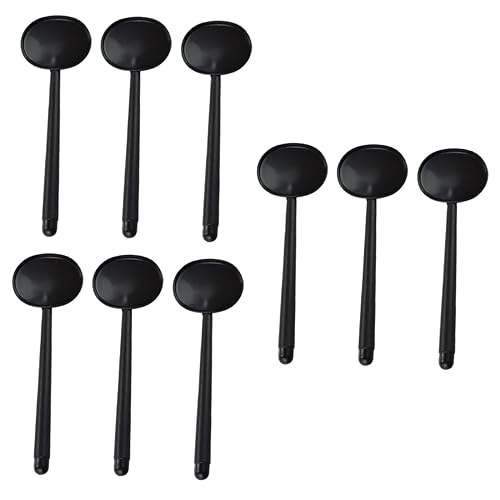 SOLUSTRE 9 Pcs Pinhole Occluder for Eye Exams Vision Testing Equipment Black Suit Eye Chart DRS Use Black Outfit Eye Occluder for Eye Glasses Black Eye Occluder Handheld Plug Blindfold