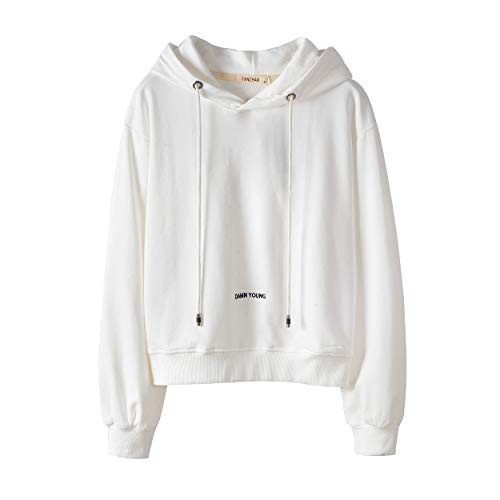 Benibos - Sudadera con capucha para mujer, manga larga, forro polar