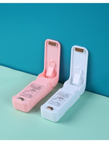 Image of Mini Heat Sealing Machine for Food Storage Vacuum Bags, Chips, Plastic, Snack Bags, Package Portable, Convenient Storage Solution Home Closers,Pink