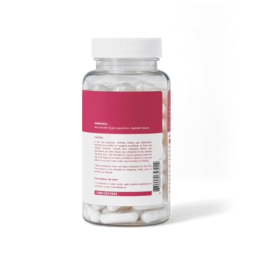 her fantasy box  fresh amp clean ph-restore vaginal suppositories  boric acid for ph balance odor control amp comfort  30 vegan suppositories