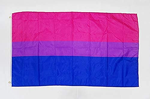 AZ FLAG - Flagge Bisexuellen - 150x90 cm - Bisexualität Fahne 90 x 150 Cm Feiner Polyester - Flaggen