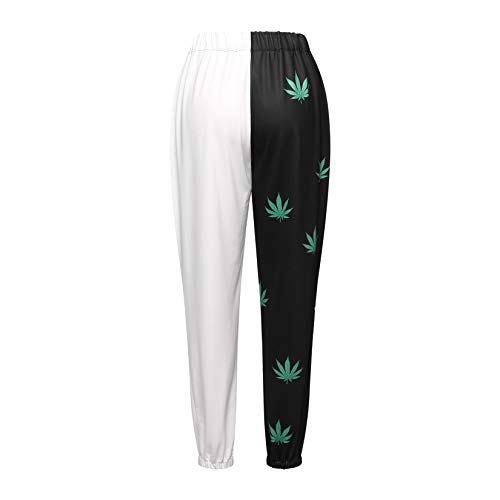 Pantaloni Femminili Moda Pantaloni Larghi Elastici...