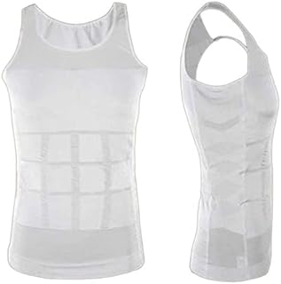 فانلة داخلية للرجال بلون ابيض، ضمان لمدة عام واحد، 09880733