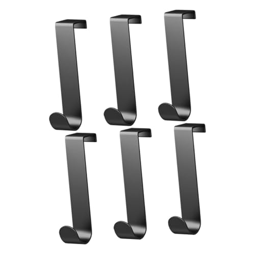 Garneck Door Hanger Hook Set 6 Pieces Over The Door Coat Hooks for Towels Jewelry Keys