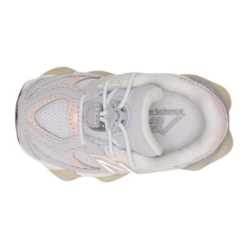 New Balance 9060 Lifestyle Toddlers Shoes Size- 6 Grey Pink4