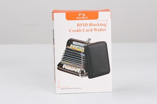 Stylish RFID Blocking Wallet for Women by FurArt – Compact KeyChain Card Holder with Spacious Slots - Image 8