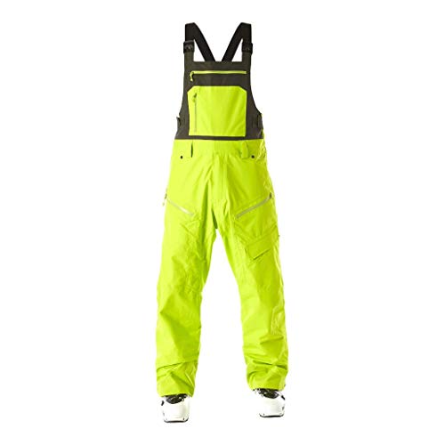 Flylow Men's Firebird Ski and Snowboard Bibs (Lichen/Kombu, L)