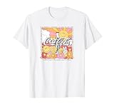 Coca-Cola Retro Sunlight & Flowers Poster T-Shirt
