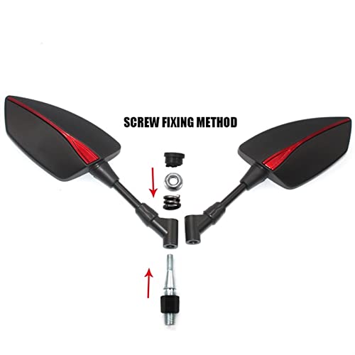 Espejo retrovisor para manillar con amplio ángulo visual para Honda PCX 3