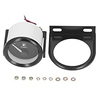 Universelle Kraftstoffstandsanzeige, 2-Zoll-52-mm-Autokraftstoffstandsanzeige Motorrad-Kraftstofftankanzeige Mit LED-Hintergrundbeleuchtung Für Benzinmodifizierte Modelle