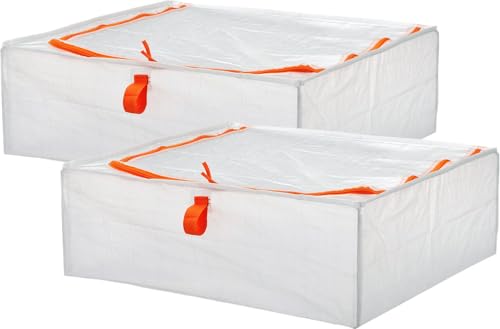 IKEA PARKLA Estuche de almacenamiento 55 x 49 x 19 cm (2)