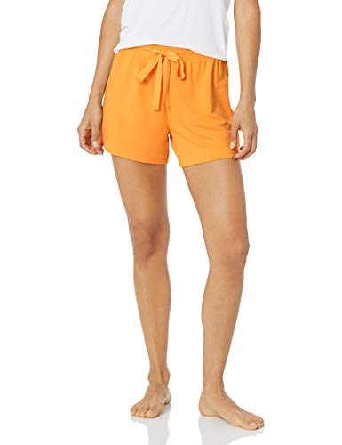Image of Amazon Essentials Women's Lightweight Breathable Lounge Terry Pajama Shorts with Elastic Waist, Drawstring