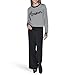 Karl Lagerfeld Paris Women's Sweater, Soft White/Black, Medium