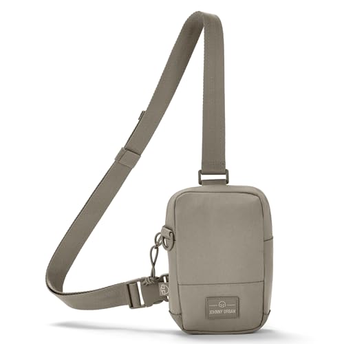 Johnny Urban Sling Bag Femmes Hommes Gris - Arthur - Sac à Épaule pour Loisirs, Festivals, Randonnée, Voyage - Pochette pour Téléphone Portable, Clés, Porte-Monnaie - Résistant à l'Eau Johnny Urban Sling Bag Femmes Hommes Gris - Arthur - Sac à Épaule pour Loisirs, Festivals, Randonnée, Voyage - Pochette pour Téléphone Portable, Clés, Porte-Monnaie - Résistant à l'Eau