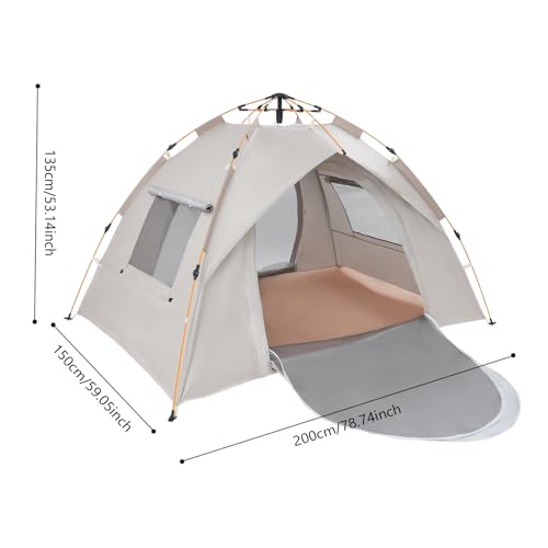Carpa Pop-up para Camping 2-3 Personas Fácil Instalación miniatura 3