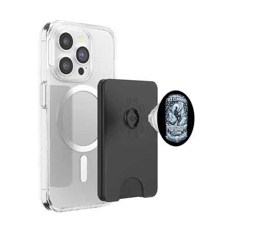 PopSockets PopWallet MagSafe pour escalade et aventure en montagne