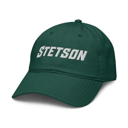 Gorra ajustable Stetson Hatters verde miniatura 1