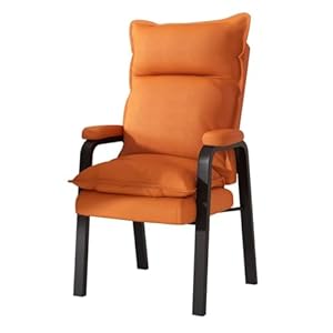 HAQMG Akzentstuhl Orange mit Armlehnen