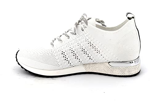 Reqins - INES Crochet - Sneaker - Blanc