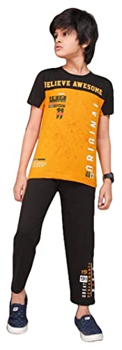 Image of Boys Cotton Printed Clothing Set