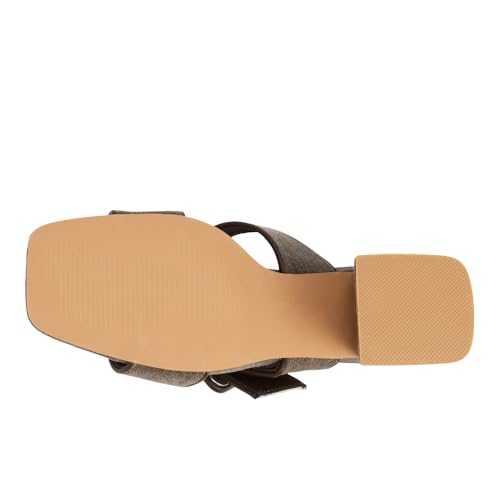 Image of BEACH by Matisse Womens Lucy Block Casual Sandals Casual High Heel 3 inch & Up