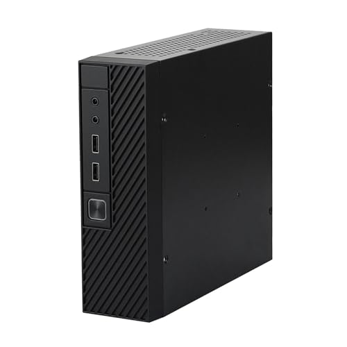 Caja para computadora pequeña M06 que ahorra espacio en escritorios con chasis robusto 4