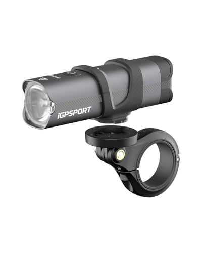 Image of iGPSPORT Smart Bike Light, 500 /800 /1200 /1800 Lumens Bright Bicycle Headlight for Night Riding Cycling Rechargeable Waterproof