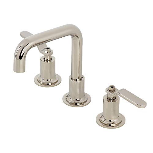 Kingston KS142KLPN Widespread Bathroom Faucet Polished Nickel