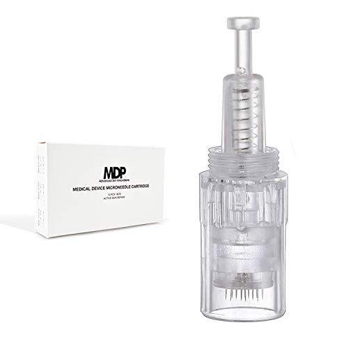 Dermapen-Patrone für Narben-Falten-Dehnungsstreifen, 10 Stück 12 Tips, Einzelverpackung, Sterile Desinfektion, Gesichtspflegewerkzeug KOIBEAUTY Cover