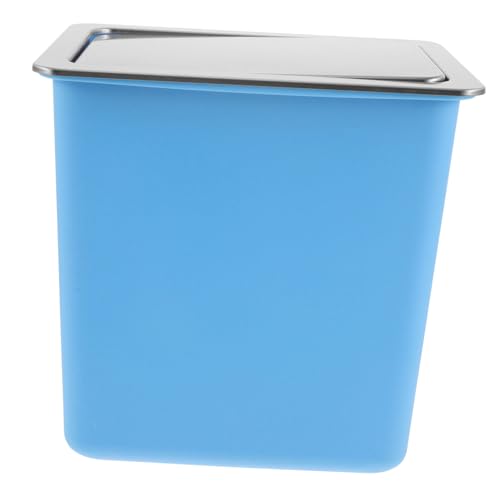 WEKAMOS Papelera De Encimera Empotrable Papelera Empotrada De Plástico