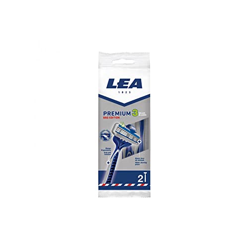 Lea Brand Personal Hygiene - Men's Disposable Razor, Premium-3 Disposable Razor