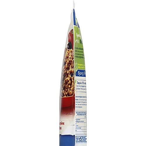 BJORG Quinoa Tomate Olive - Mélange bio de quinoa et saveurs méditerranéennes - 250g pour une alimentation saine et équilibrée. - Lot De 4 - Vendu Par Lot