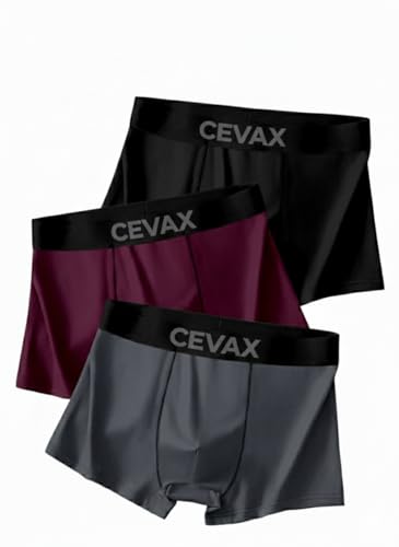 Image of Men's Plain Boxer Briefs for Everyday Wear | Premium Stretch Underwear | Comfortable Fit & No Ride-Up Plain