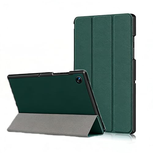 TXWLLIU Hülle für Samsung Galaxy Tab A8 10 5 Zoll 2022/2021 (SM-X200/X205/X207) Dreifach Gefaltete Klappbare Schutzhülle Dünne Leichte Tablet Schutzhülle mit Auto Wake/Sleep Grün