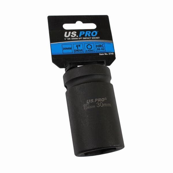 Douille à choc 30mm 1" US PRO pour débloquer les écrous grippés